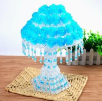 Hand-woven creative princess table lamp