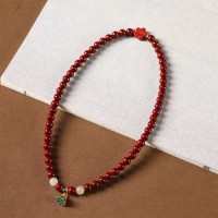 New Ntural authentic purple gold sand lucky beads double circle bracelet