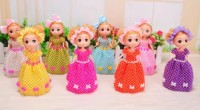 Hand-woven creative handmade doll childrens ornaments