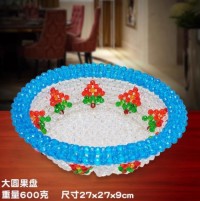 Hand-woven creative fruit plate home decoration