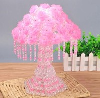 Hand-woven creative princess table lamp