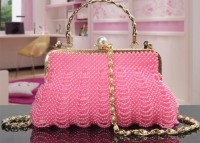 Shoulder bag, hand-woven handbag, messenger bag