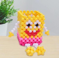 Hand-woven pen holder creative SpongeBob colorful crafts