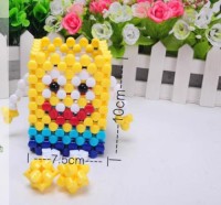 Hand-woven pen holder creative SpongeBob colorful crafts