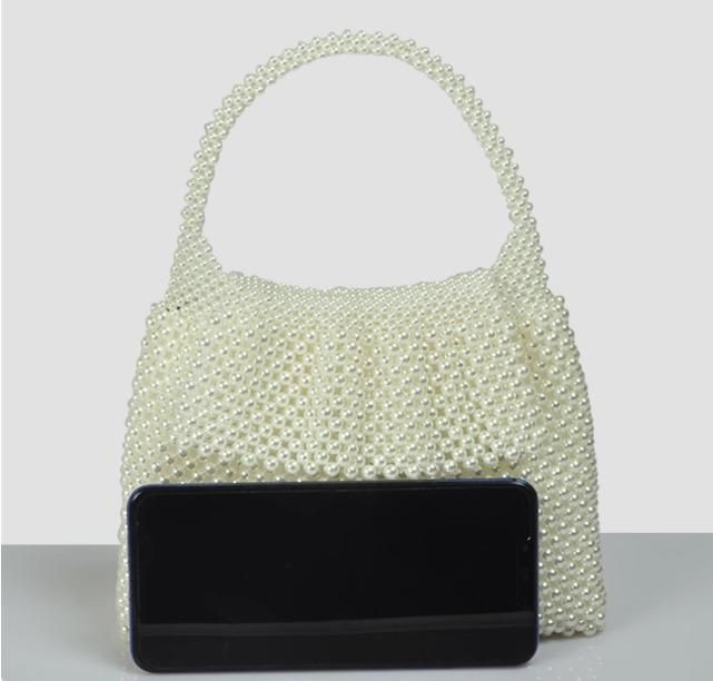 Hand-woven fairy bag pearl handbag for women