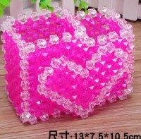 Hand-woven pen holder creative love pen holder