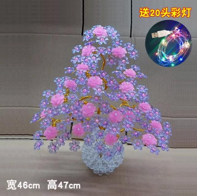 Hand-woven fortune tree creative home decoration accessories