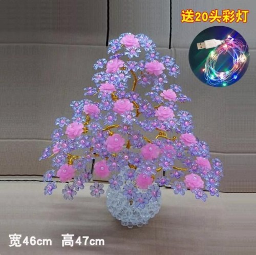 Hand-woven fortune tree creative home decoration accessories